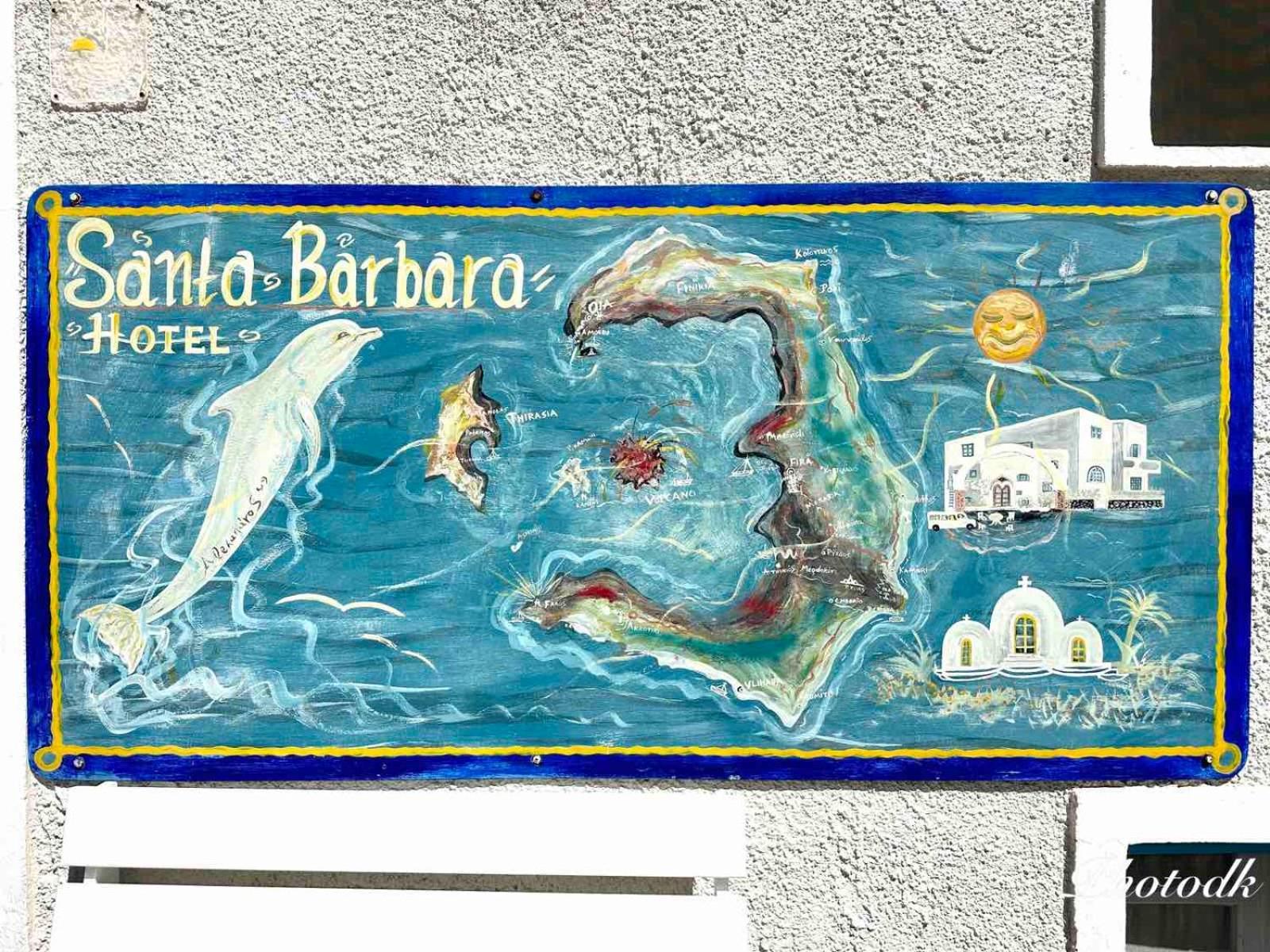 Santa Barbara Hotel Perissa  Exterior foto